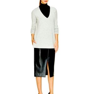 Aritzia Vegan Leather Jax Pencil Skirt